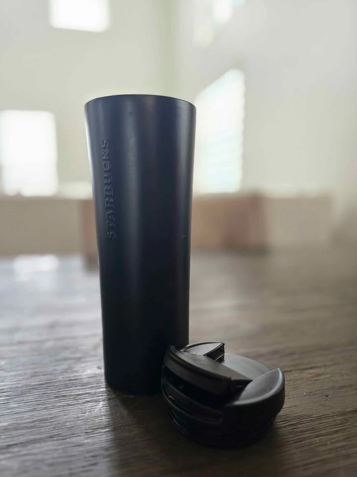 Starbucks 20oz 2018 matte black stainless steel tumbler - photo 2