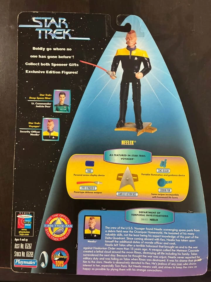 Star Trek: Voyager "Security Officer Neelix" action figure - photo 2