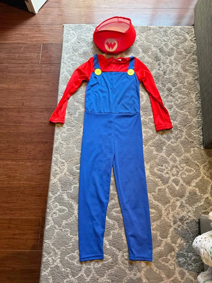 Super Mario Kids Halloween Costume Size Small