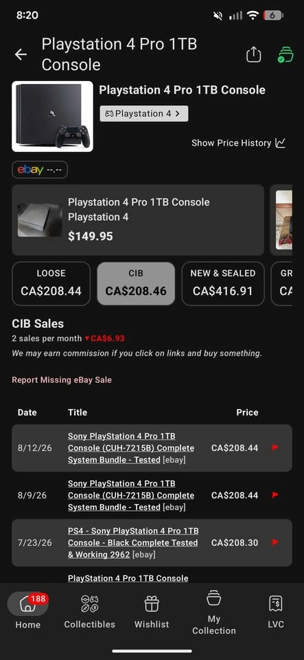 CIB PlayStation 4 Pro 1TB & CIB Magma Red Controller - photo 2