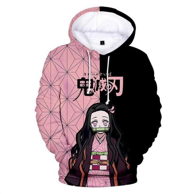 Nezuko Kamado Demon Slayer Graphic Hoodie - photo 2