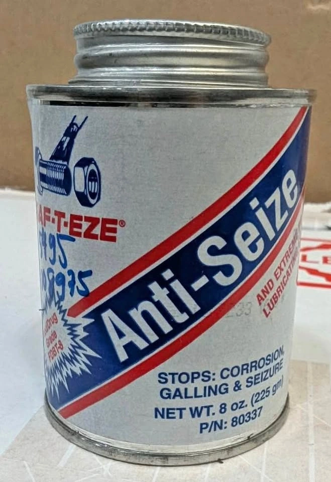 SAF-T-EZE Food/Drug Grade Anti-Seize Lubricating Compound