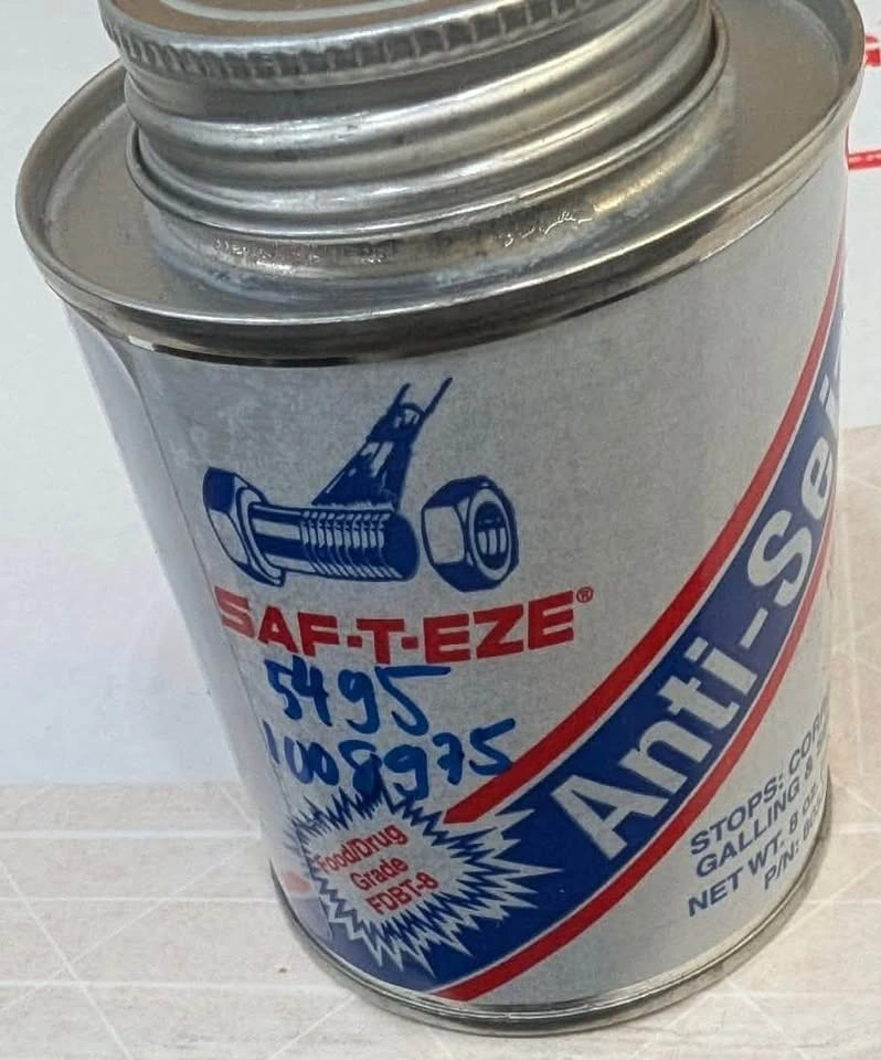SAF-T-EZE Food/Drug Grade Anti-Seize Lubricating Compound - photo 2