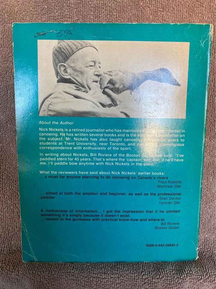 Vintage Nick Nickels’ Canoe Canada Book (1970s Guide) - photo 4