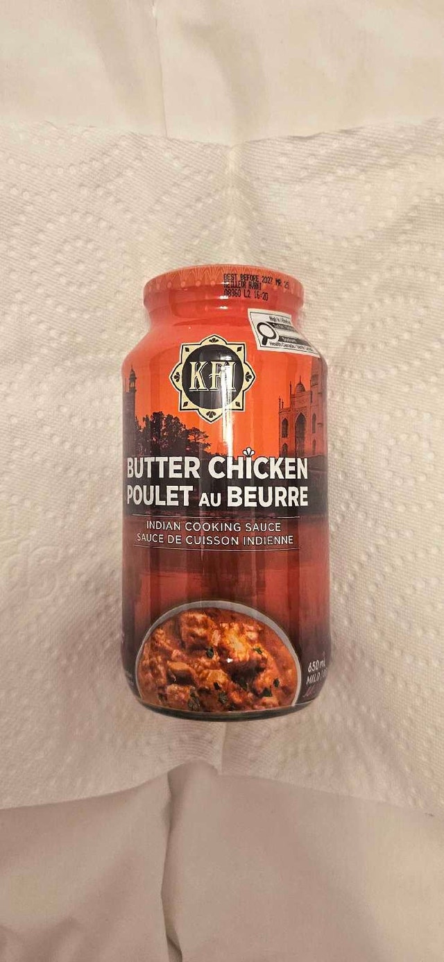 650mL KFI Butter Chicken Sauce