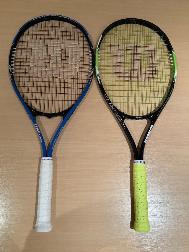 Wilson Advantage XL & Tour Slam Lite Tennis Rackets