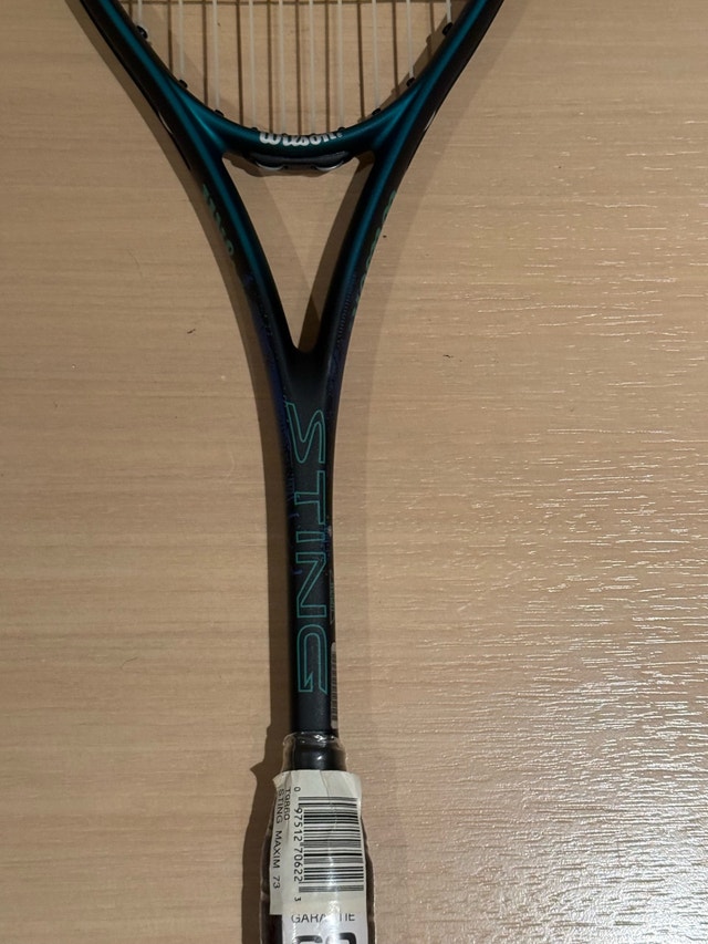 Prince Force 3 and Wilson Sting Maxim Squash Racquets - photo 3