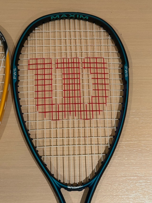 Prince Force 3 and Wilson Sting Maxim Squash Racquets - photo 4