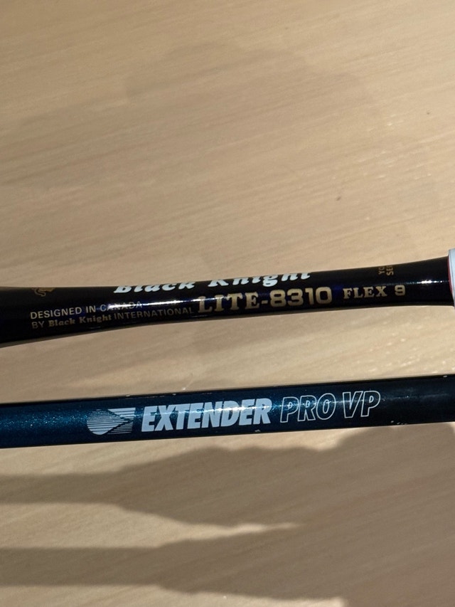 Prince Extender Pro VP and Black Knight Lite-8310 Squash Rackets - photo 3