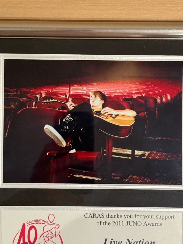 2011 JUNO Awards Framed Commemorative Display - photo 4