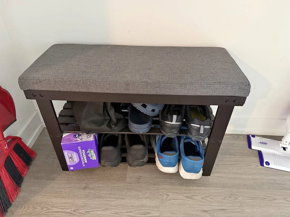 Bamboo Shoe Rack