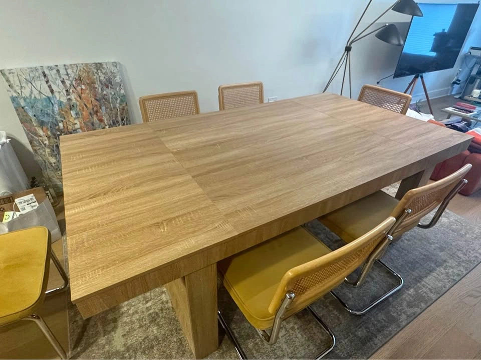 Light Oak Dining Table - $200 OBO