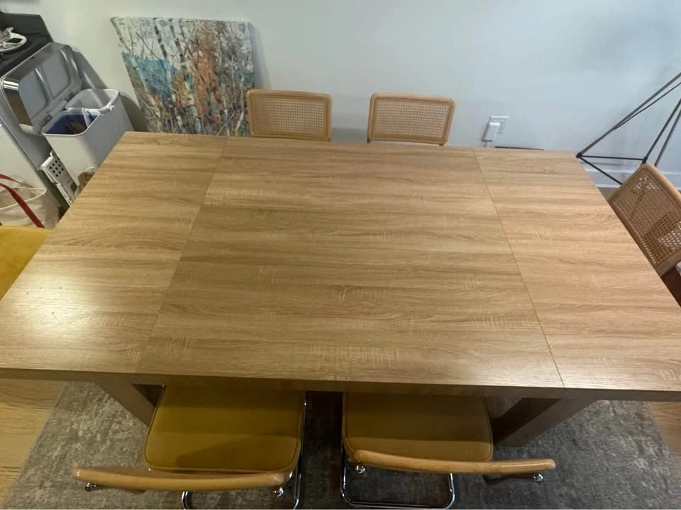 Light Oak Dining Table - $200 OBO - photo 4