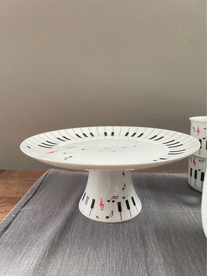 Vintage Abbott Japan Piano Collectible Ceramic Teaset - photo 3
