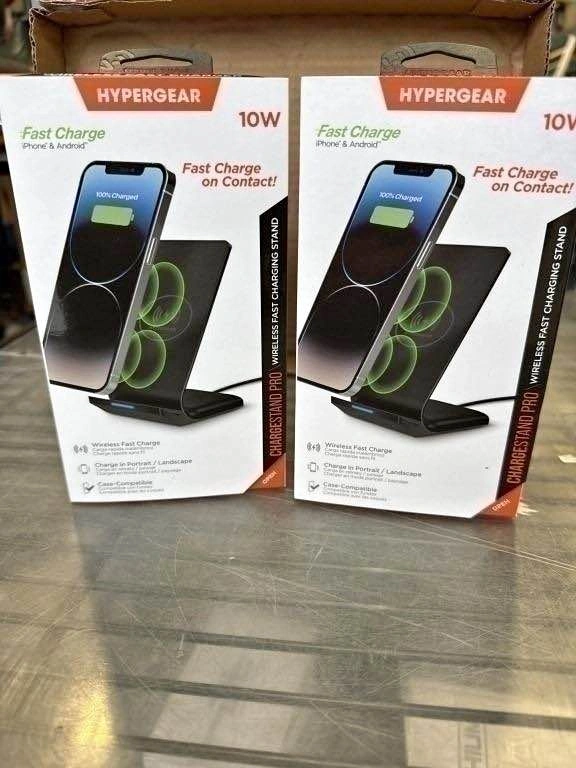 HYPERGEAR FAST CHARGE WIRELESS CHARGER — BRAND NEW