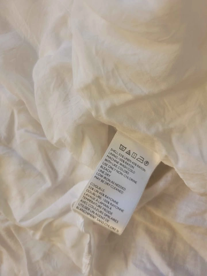 Urban Outfitters Linen Blend Wrap Dress - photo 4