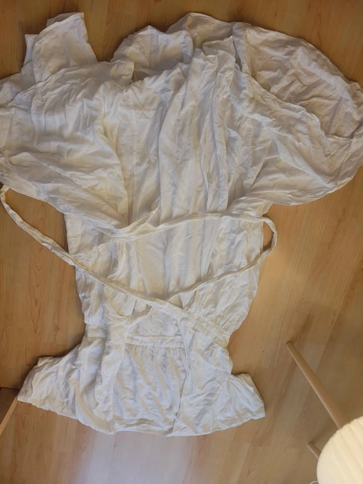 Urban Outfitters Linen Blend Wrap Dress - photo 5