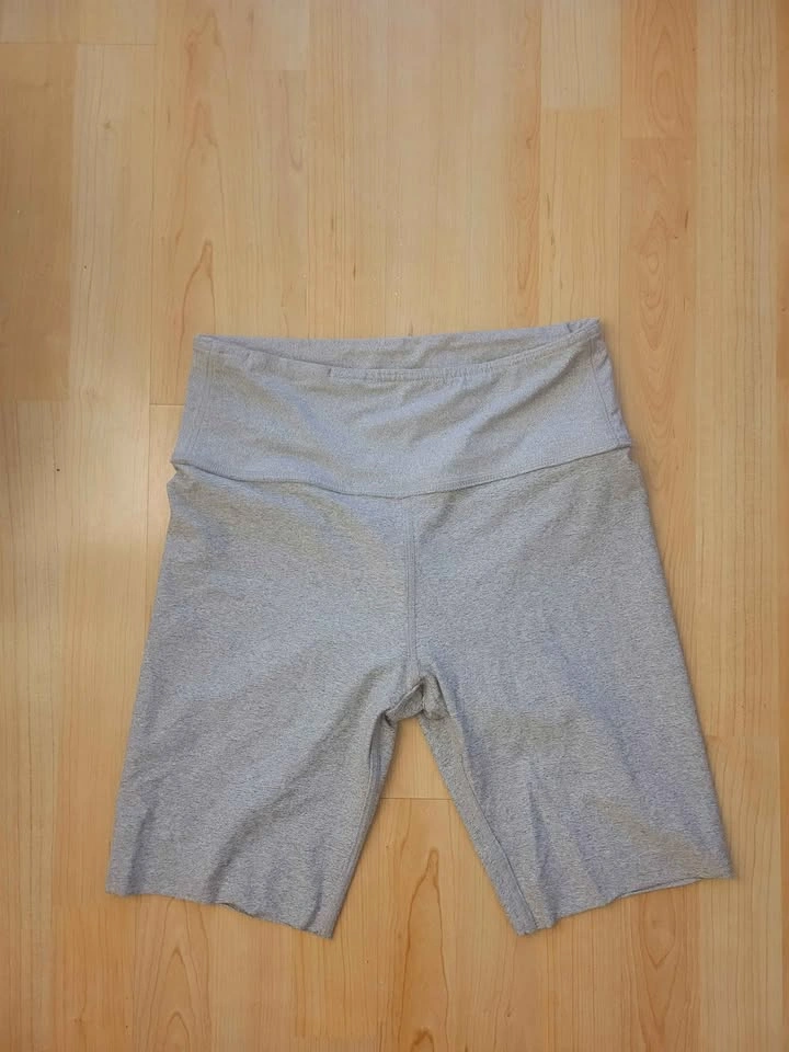 Kamo Fitness Grey Heather Biker Shorts - photo 2