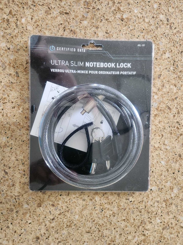 Certified Data Ultra Slim Laptop Lock