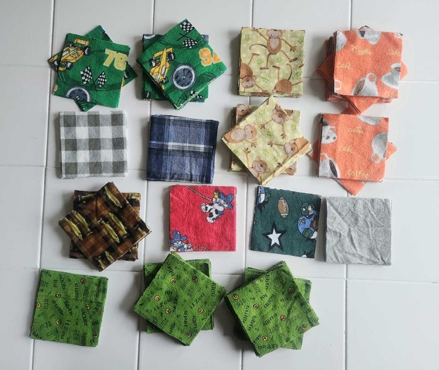 Flannel Charm Packs