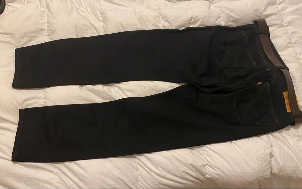 Mens Levi's 505 Regular Fit Jeans W33 L32 - photo 5
