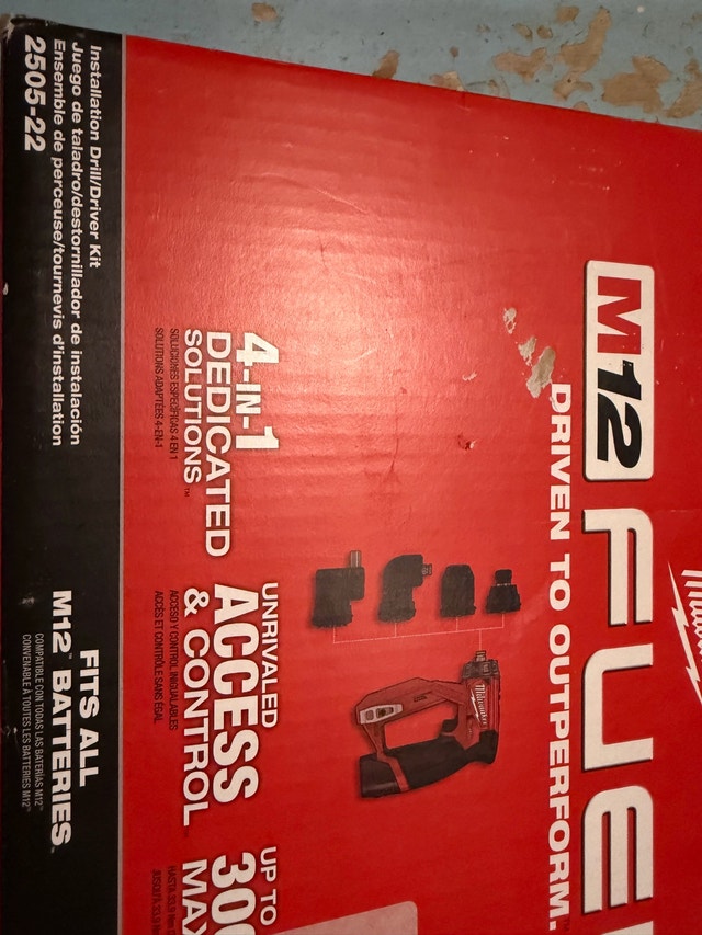 milwaukee installation driver kit