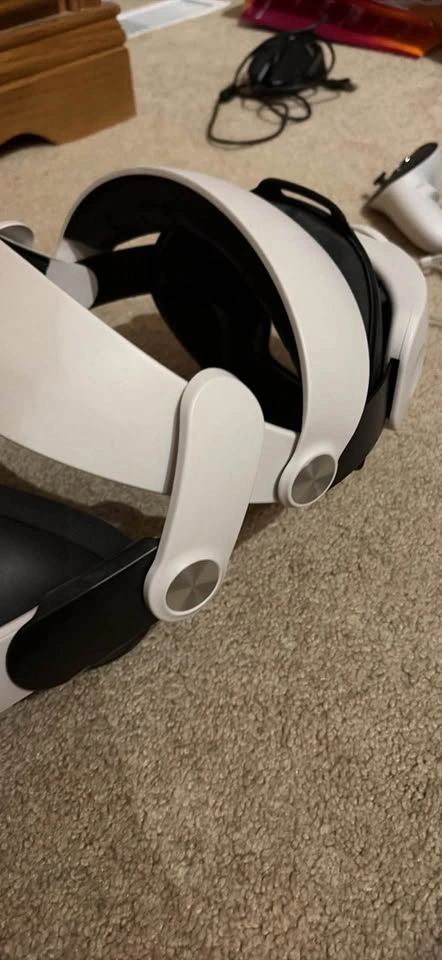 Meta quest 3s with upgraded headstrap - photo 3