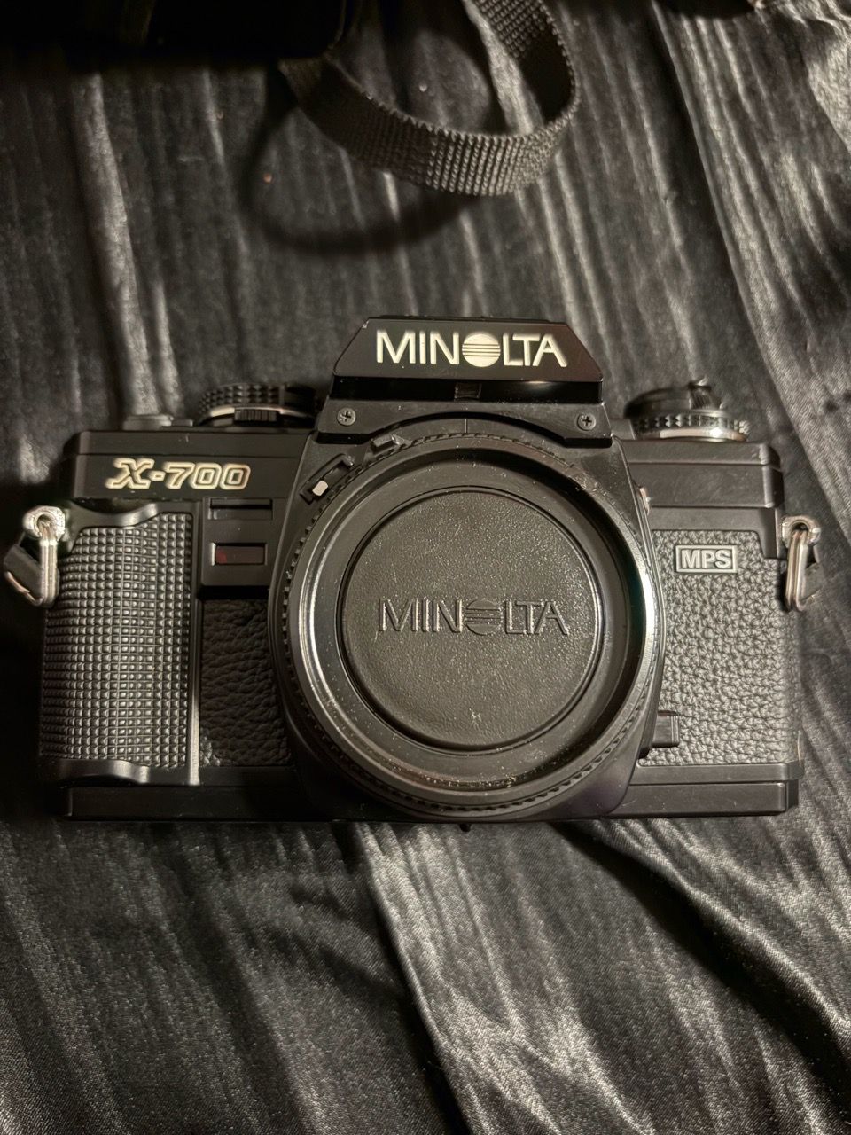 Minolta X-700 film camera