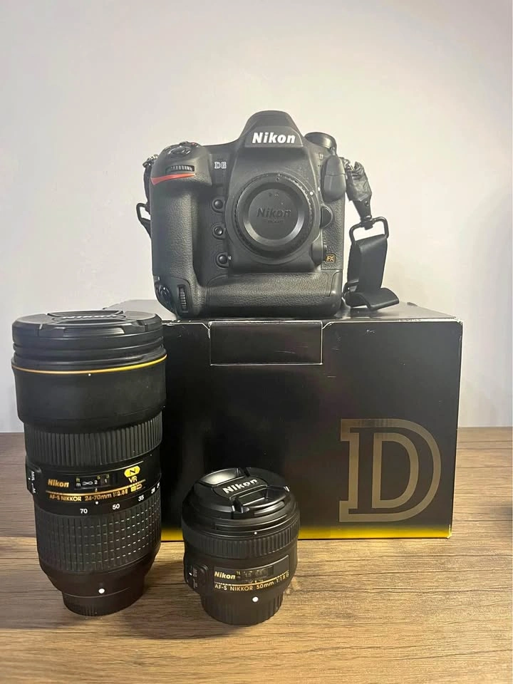 Nikon D6 Camera Bundle w/ 2 Lenses