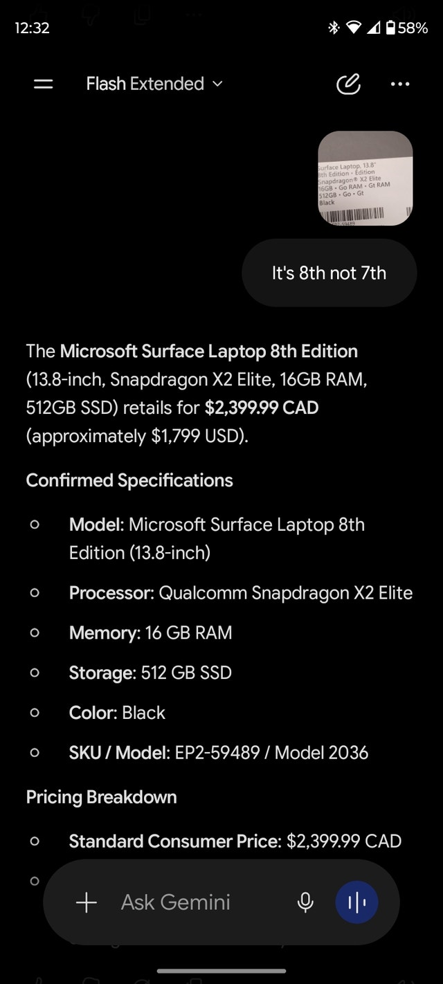 Like New Microsoft Surface Laptop 13.8 512 GB - photo 2