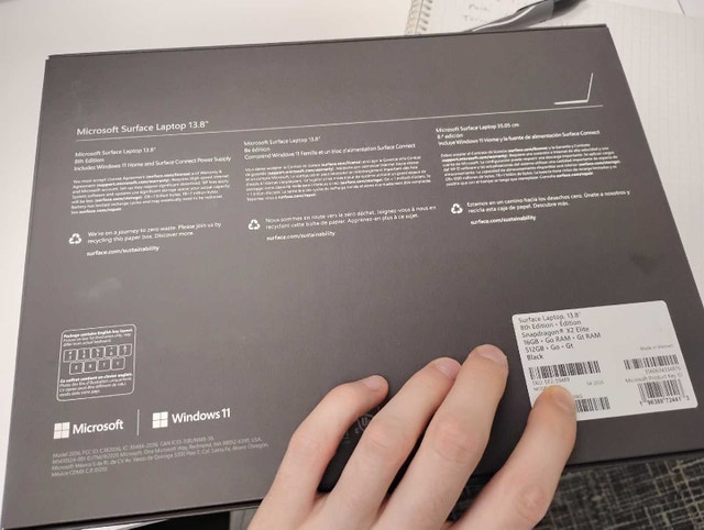 Like New Microsoft Surface Laptop 13.8 512 GB - photo 3