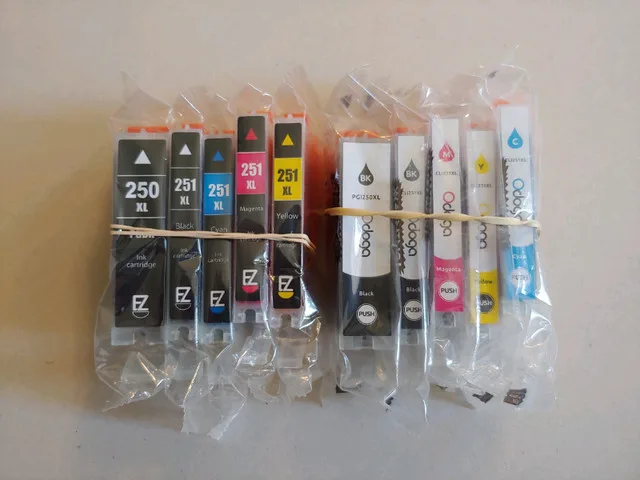 Canon PGI-250XL CLI-251XL Ink Cartridge - 5 Pack thumbnail
