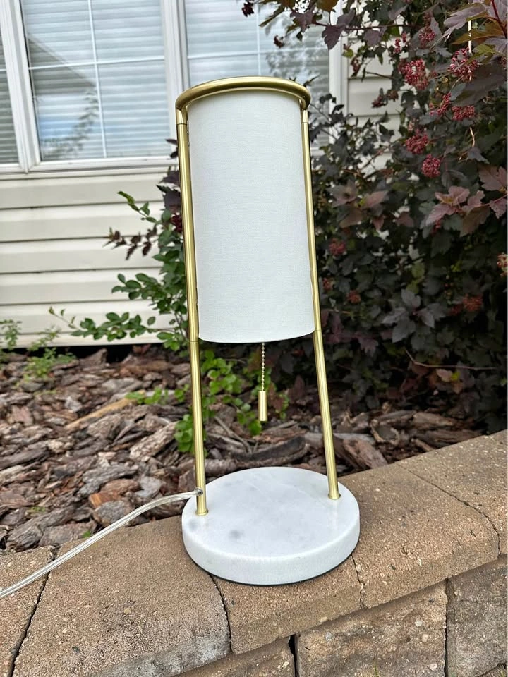Marble Base Table Lamp