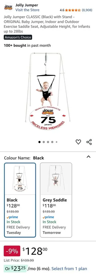 Jolly Jumper A frame stand image indicator(6)