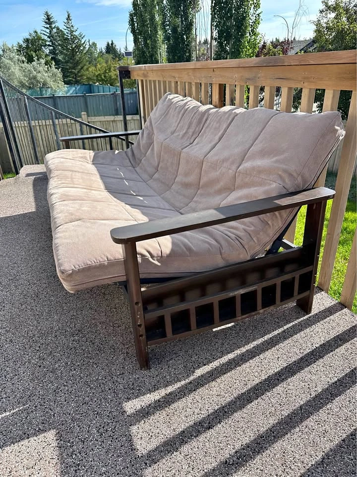 Beige Futon