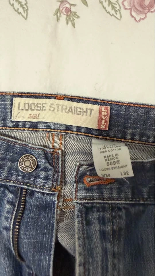 Levi's 569 Loose Straight Jeans W38 L32 - photo 3
