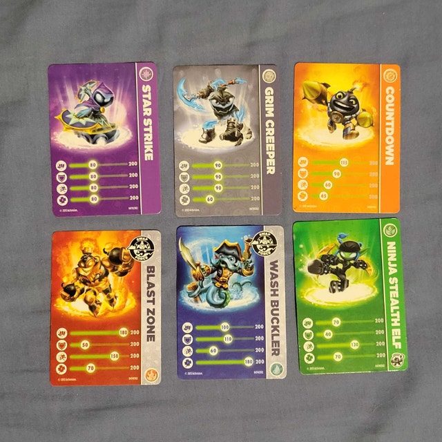 Skylanders Xbox One Swap Force Figures Portal Cards - photo 5