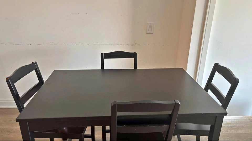 IKEA JOKKMOKK Dining Table and 4 Chairs