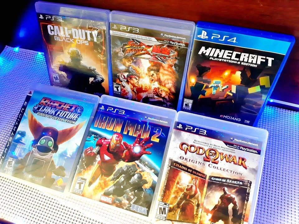 PlayStation Games PS3 and PS4 Like New