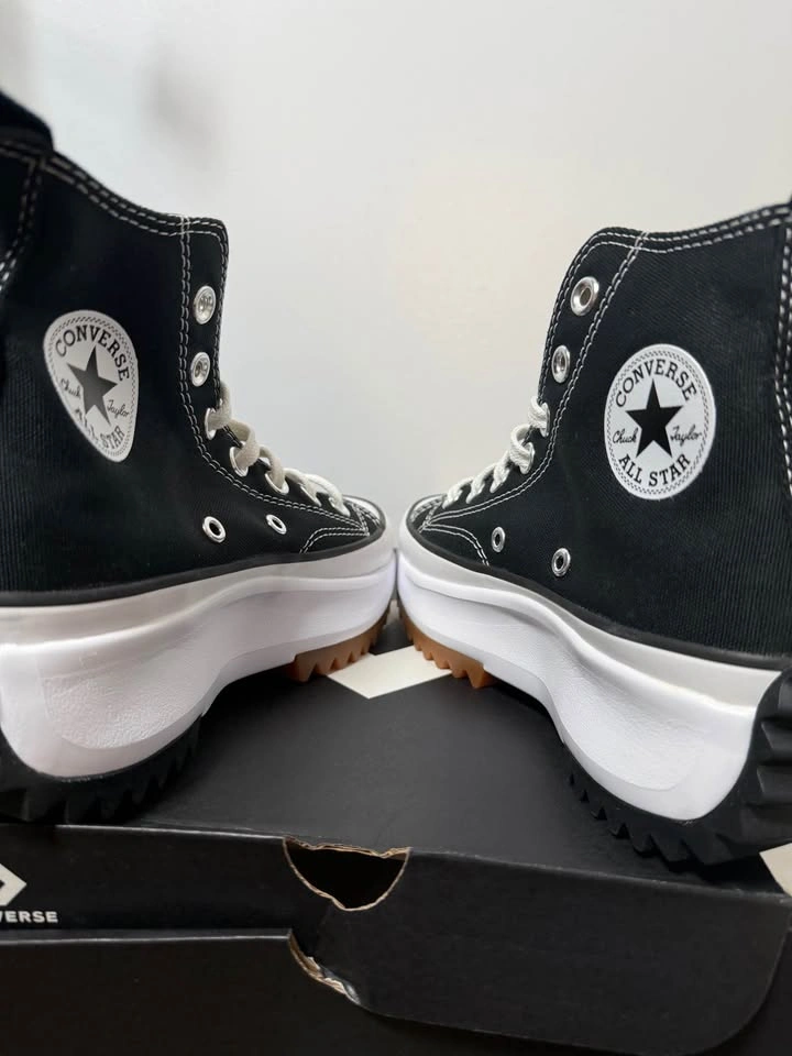 Converse Run Star Hike Black Platform High-Top Sneakers - photo 4
