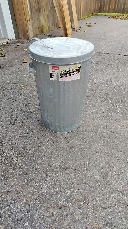 Stainless Steel Garbage Can