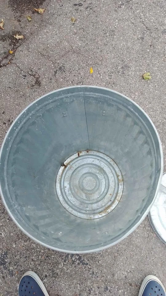 Stainless Steel Garbage Can - photo 2