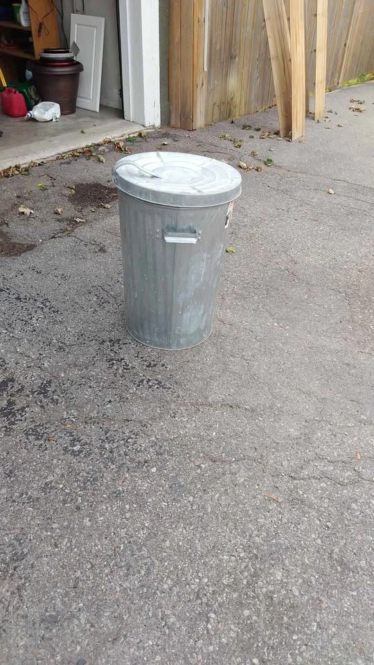 Stainless Steel Garbage Can - photo 3