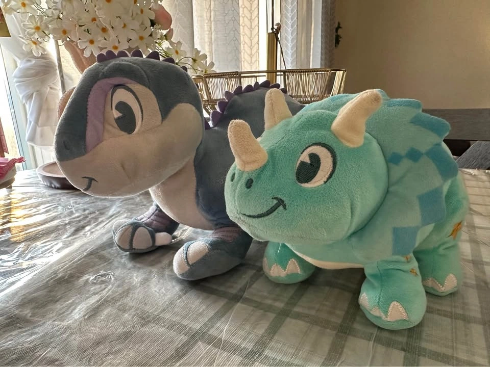 Disney Store Dinosaur and Triceratops Plush Set - photo 2