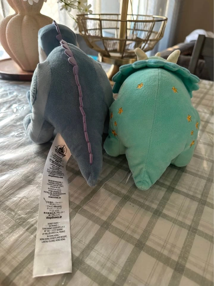 Disney Store Dinosaur and Triceratops Plush Set - photo 3