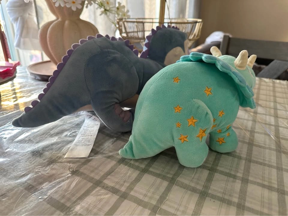 Disney Store Dinosaur and Triceratops Plush Set - photo 4