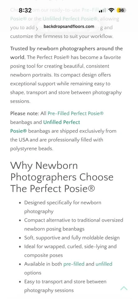 The Perfect Posie Newborn Posing Pillow - photo 4