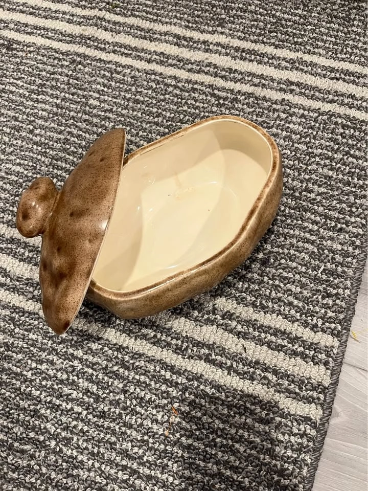 Atlantic Mold Ceramic Potato Dish with Lid - photo 2