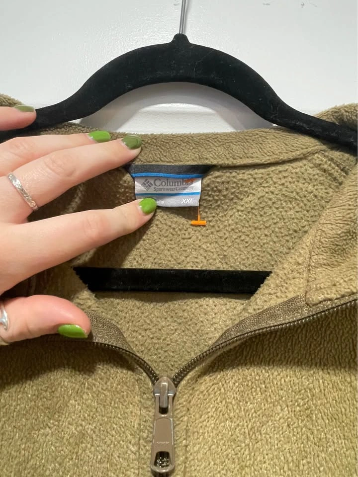 Columbia XXL Tan Fleece Vest - photo 2