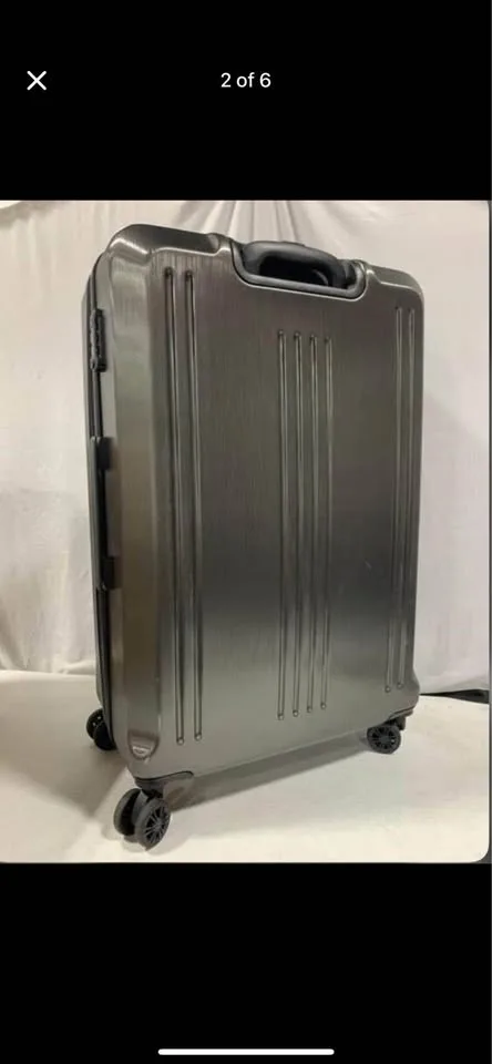 NEW- COOLIFE LUGGAGE EXPANDABLE 28IN GREY image indicator(2)